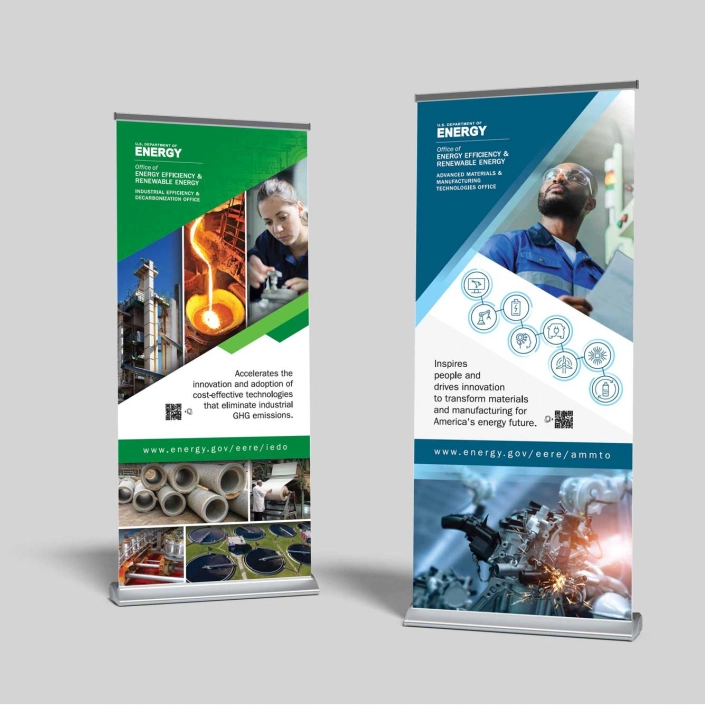Rebrand of AMMTO & IEDO Office Banners